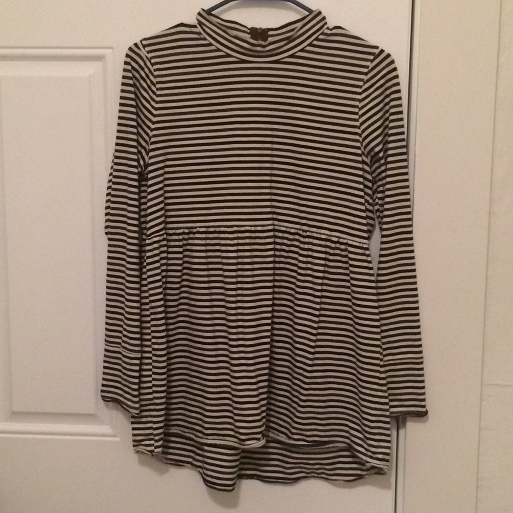 Clad & Cloth Striped Tunic